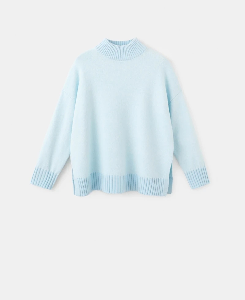 Mango Women's Slit Knitted Sweater