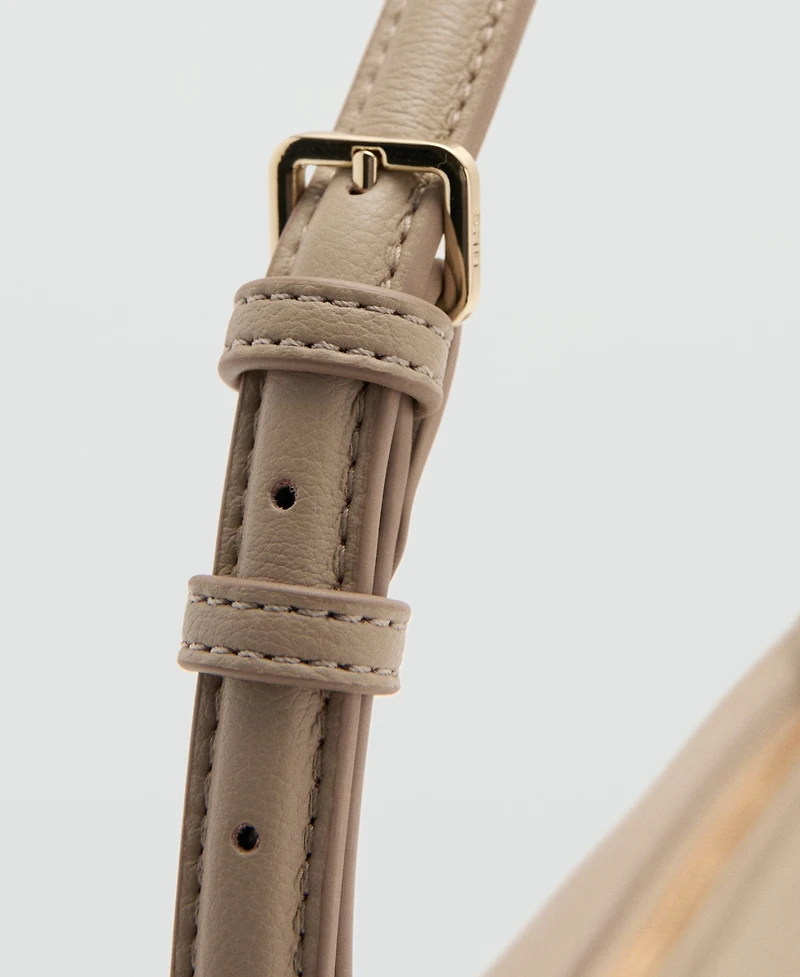 Mango Women's Faux-Leather Shoulder Bag