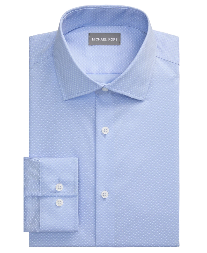 Michael Kors Men's Slim-Fit Spread Collared Dress Shirt