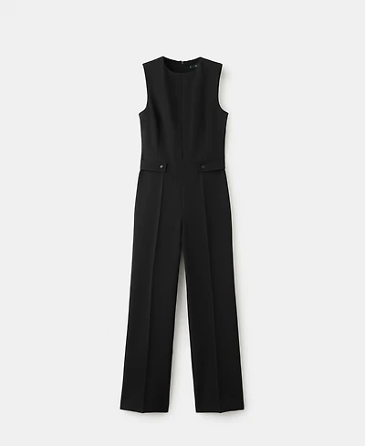 Mango Women's Long Suit-Style Jumpsuit
