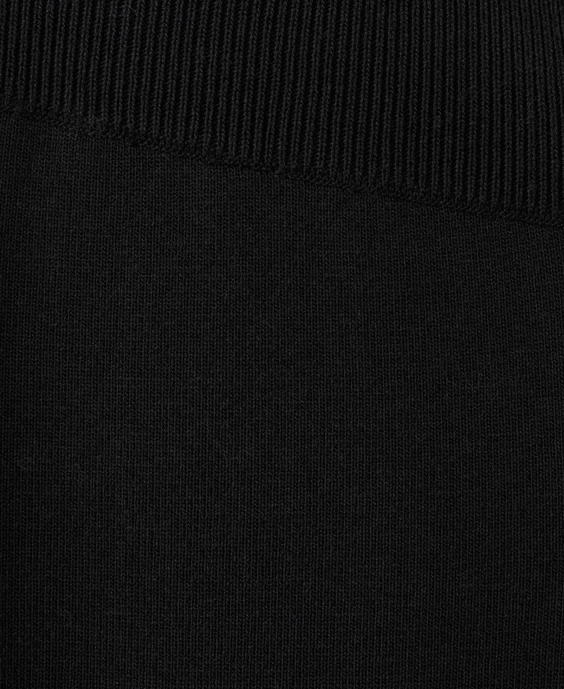 Mango Women's Side Slit Knit Pants