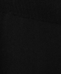 Mango Women's Side Slit Knit Pants