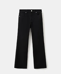 Mango Women's Sienna Flared Cropped Jeans