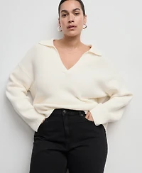 Mango Women's Matilda Medium-Rise Straight-Fit Jeans