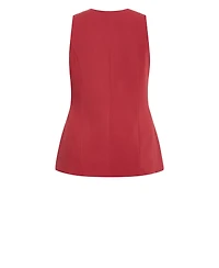 City Chic women's Plus Tori Vest