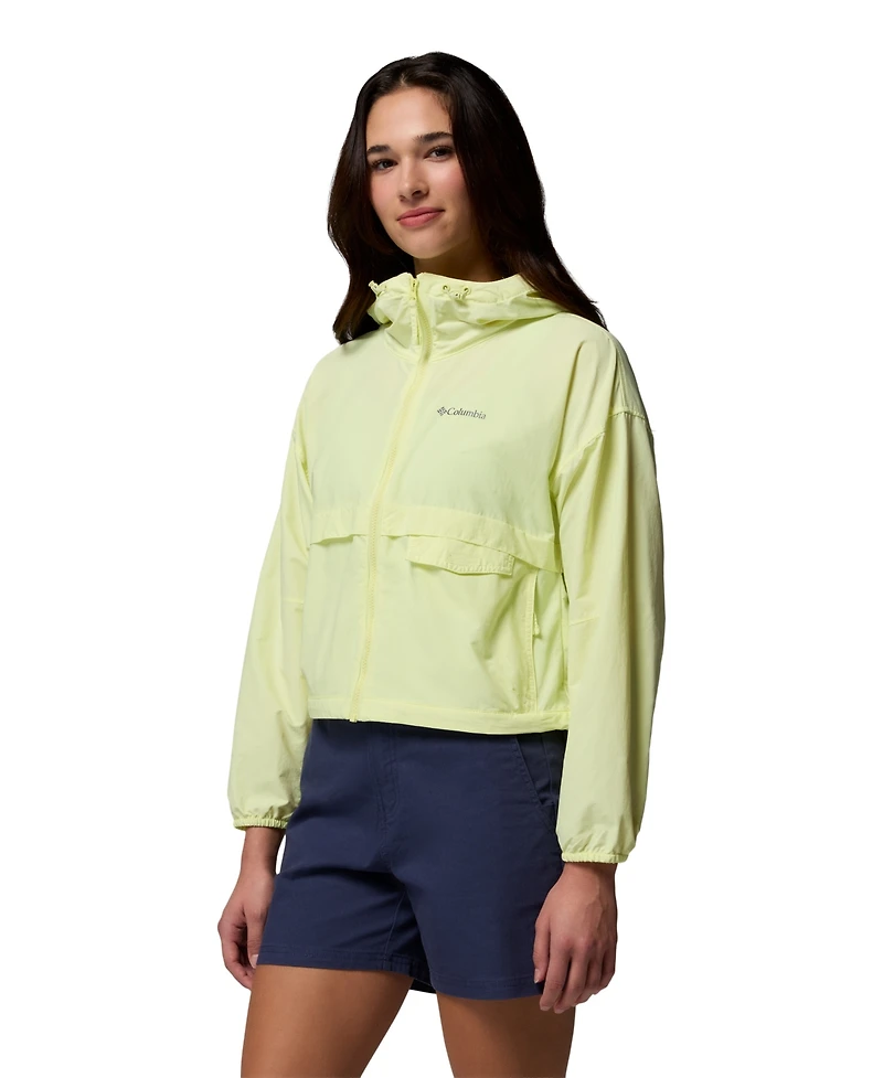 Columbia Women's Spire Valley Cropped Windbreaker Jacket
