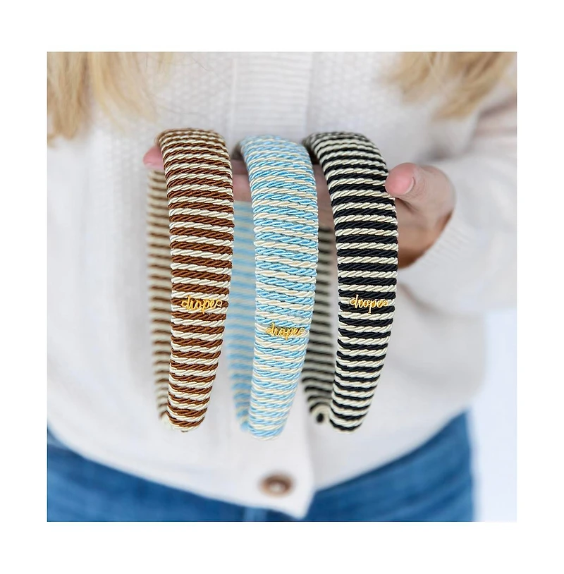 Headbands of Hope Women's Classic Padded Rope Headband