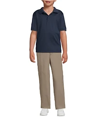 Lands' End Girls School Uniform Short Sleeve Rapid Dry Polo Shirt