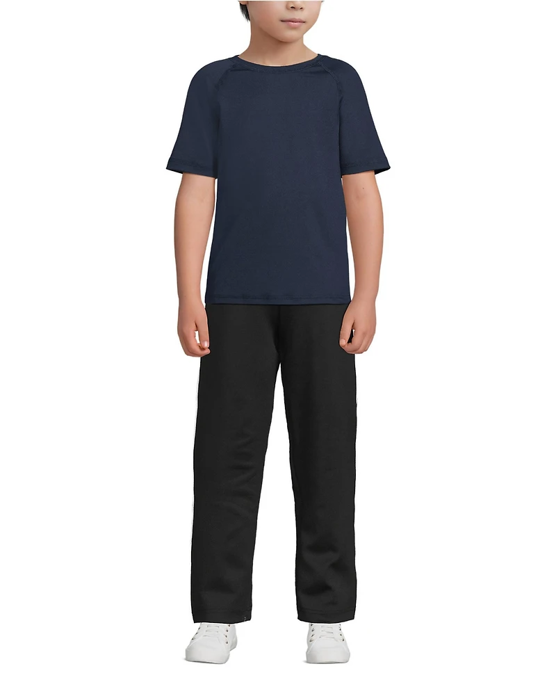 Lands' End Girls School Uniform Short Sleeve Active Tee