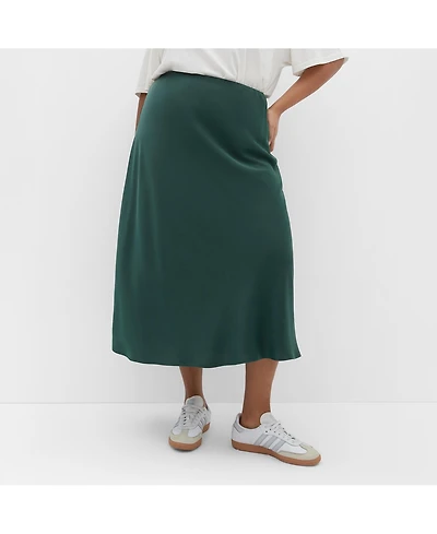 City Chic Women's Miranda Midi Skirt