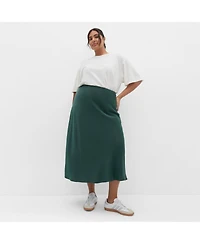 City Chic Women's Miranda Midi Skirt