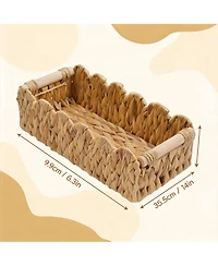 Yigii Handcrafted Wicker Storage Basket