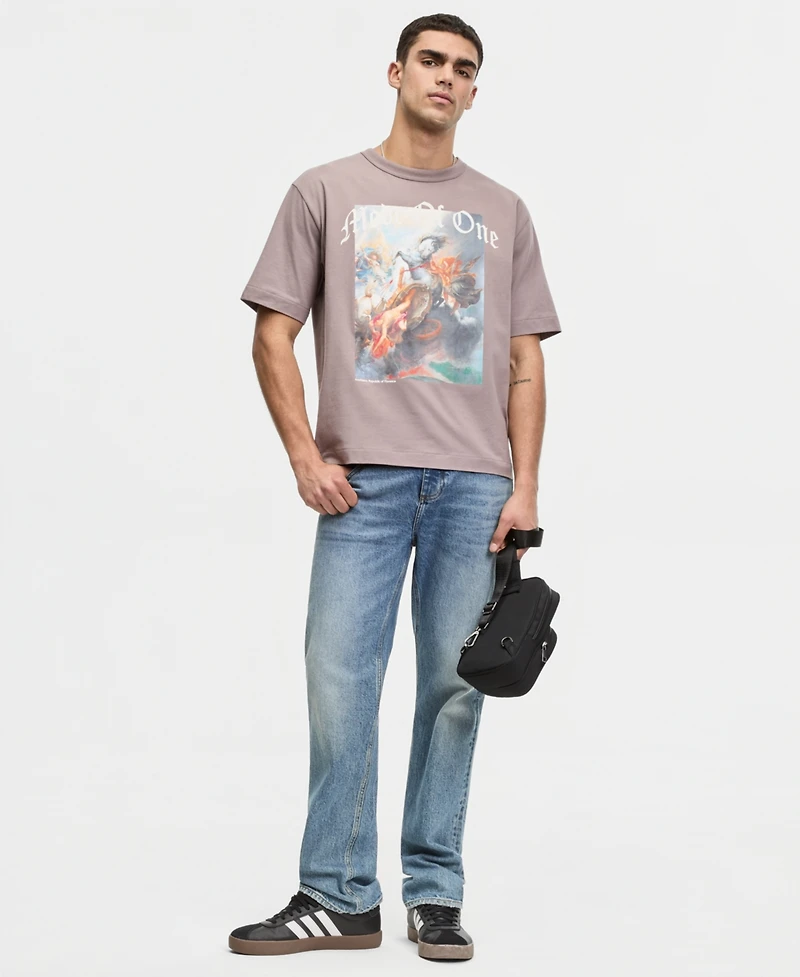 Mode of One Men's Relaxed-Fit Florence Graphic T-Shirt, Macy's Exclusive