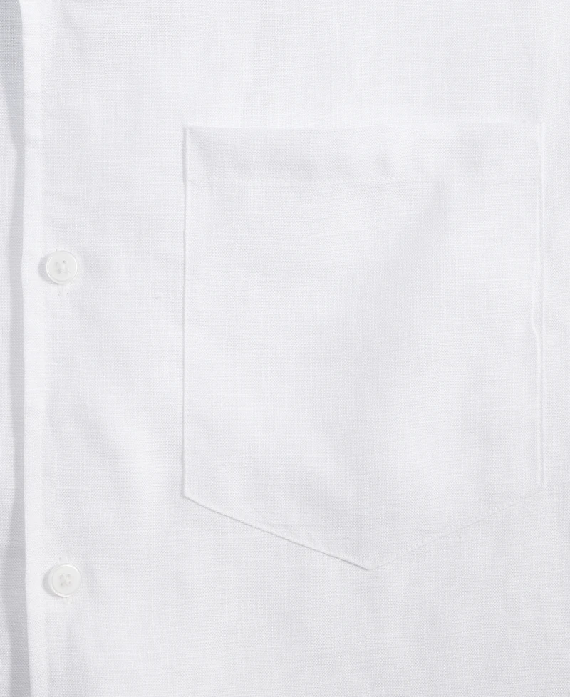 Mode of One Men's Boxy-Fit Short-Sleeve Linen Camp Shirt, Macy's Exclusive