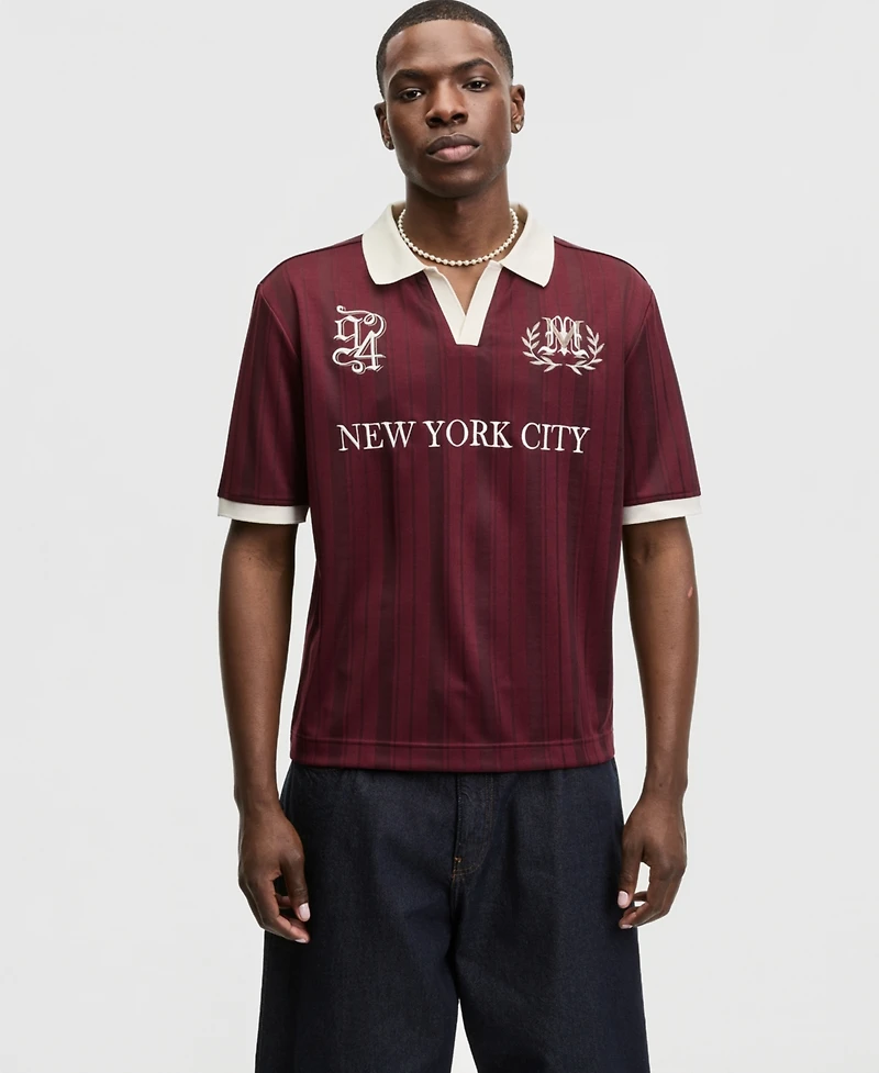 Mode of One Men's New York City Soccer Polo Shirt, Macy's Exclusive