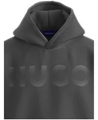 Hugo Boss Men's Nenzyod Cotton Terry Logo Pullover Hoodie