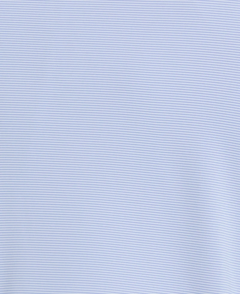 Pga Tour Men's Feeder Stripe Mock-Neck Golf Shirt