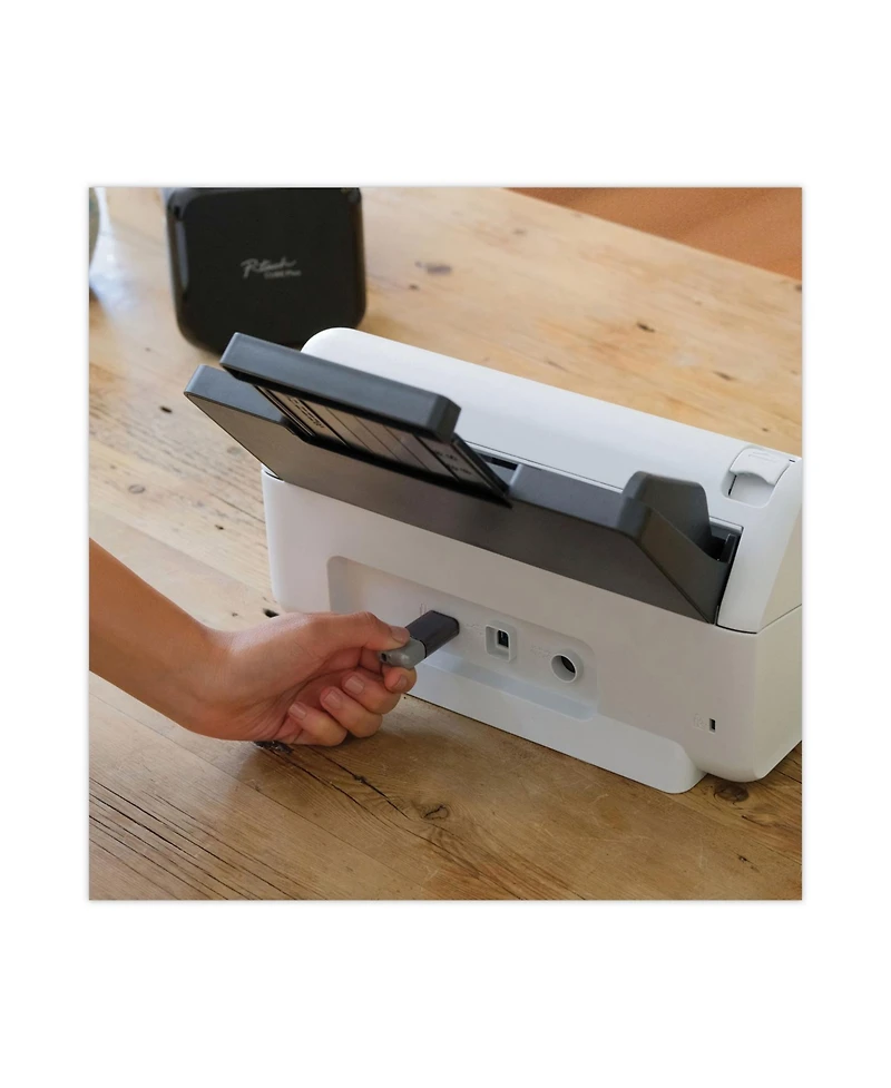 Brother Ads-3100 600 Dpi Optical Resolution 60 Sheet Adf High-Speed Desktop Scanner