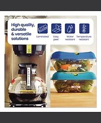 Brother P-Touch TZE2312PKG Tze Standard Adhesive 0.47 in. x 26.2 ft. Laminated Labeling Tapes - Black On White (2/Pack)