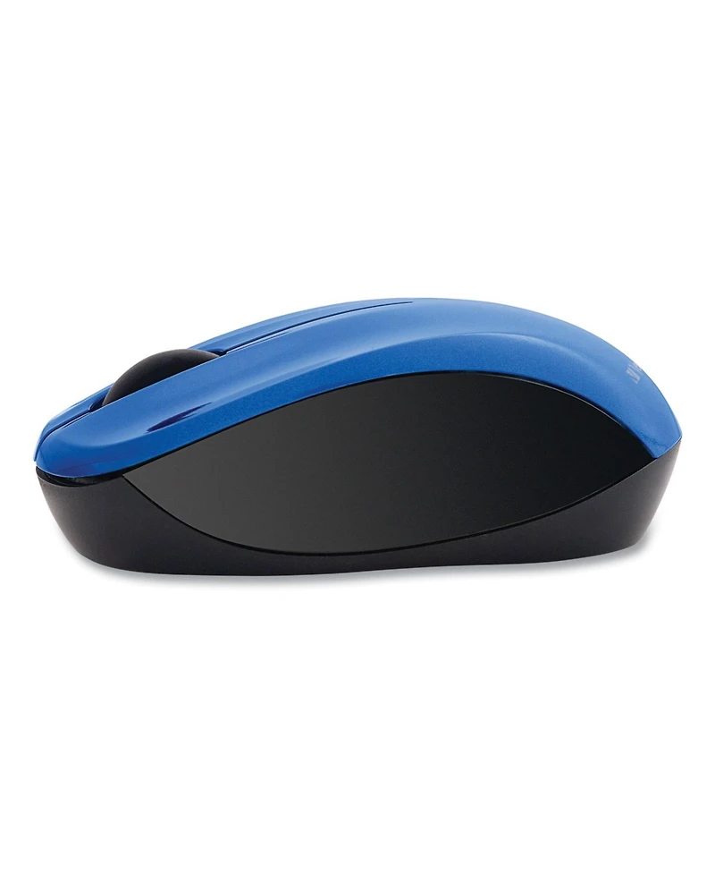 Verbatim 99770 2.4 GHz Frequency/32.8 ft Wireless Range Left/Right Hand Use Silent Wireless Blue Led Mouse - Blue