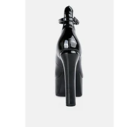 Womens babe heaven patent pu pumps