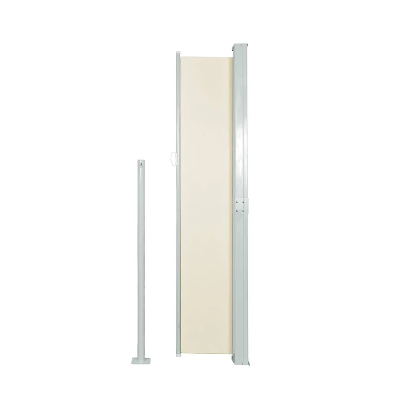 Retractable Side Awning 55.1"x118.1" Cream