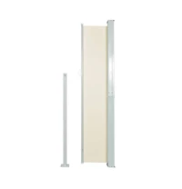 Retractable Side Awning 55.1"x118.1" Cream