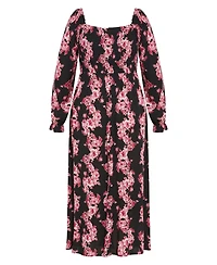 City Chic Women's Aurelia Print Dress