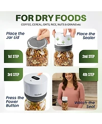 Roboseal Rechargeable Mason Jar Vacuum Sealer