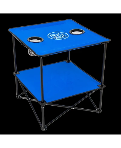Rio Beach 2 x ft Blue Square Compact Folding Table