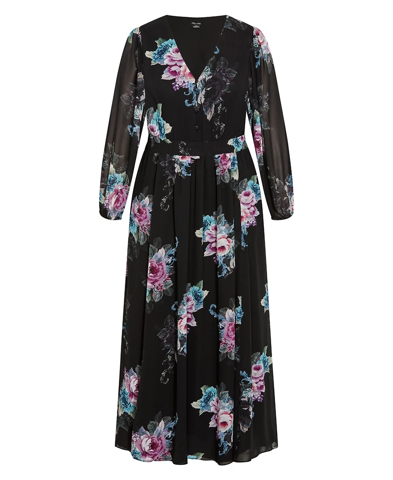 City Chic Women's Ottilie Maxi Dress