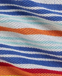 Polo Ralph Lauren Baby Boys' Striped Long-Sleeve Terry Hoodie and Shorts, 2-Piece Set