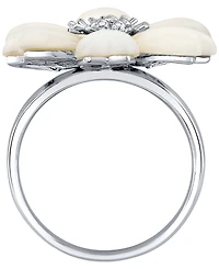 Macy's Mother-Of-Pearl Ring in Sterling Silver