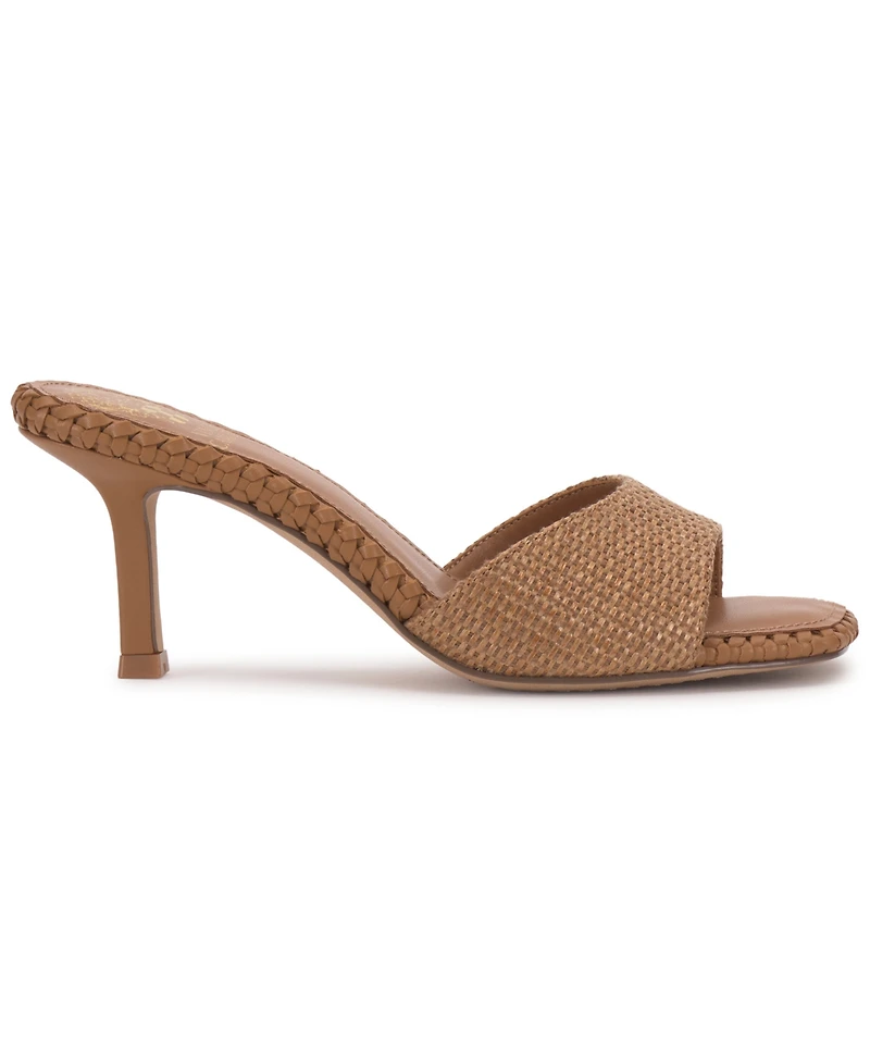 Vince Camuto Women's Emmla Braided-Trim Dress Mules