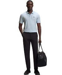 Boss by Hugo Men's Cotton-Pique All-Over Print Polo Shirt