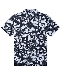 Chubbies Men's Full Contrast Performance Short-Sleeve Polo Shirt - Black