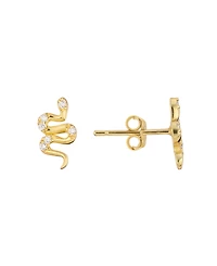 Macy's Cubic Zirconia Snake Stud Earring