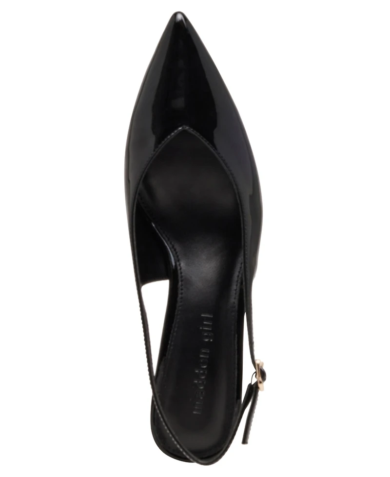 Madden Girl Women's Slingback Kitten-Heel Pumps