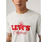 Levi's Men's Graphic Logo Detail Crewneck T-Shirt