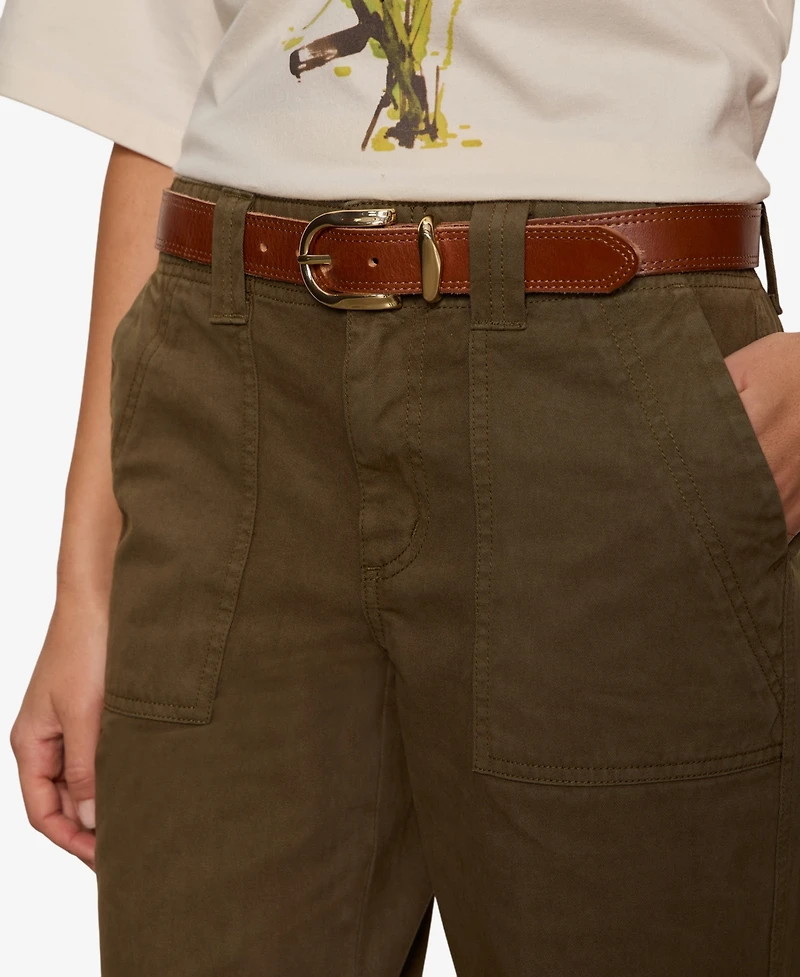 Sanctuary All Day Roundup Golden Buckle Belt