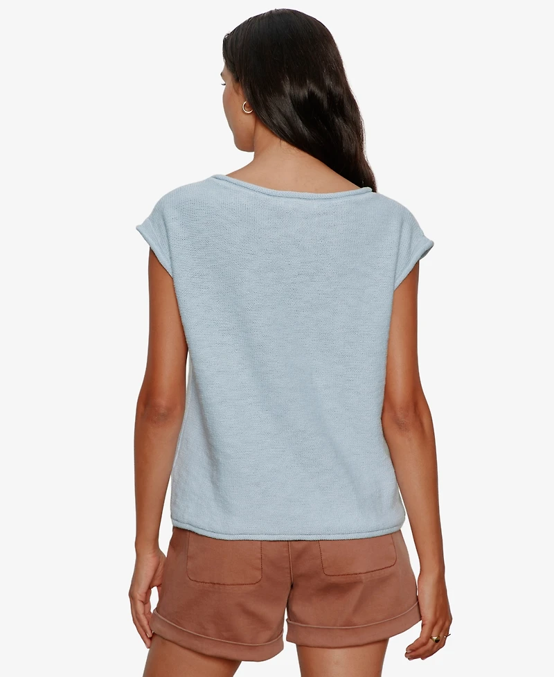 Sanctuary Women's Easy Crew Neck Sweater