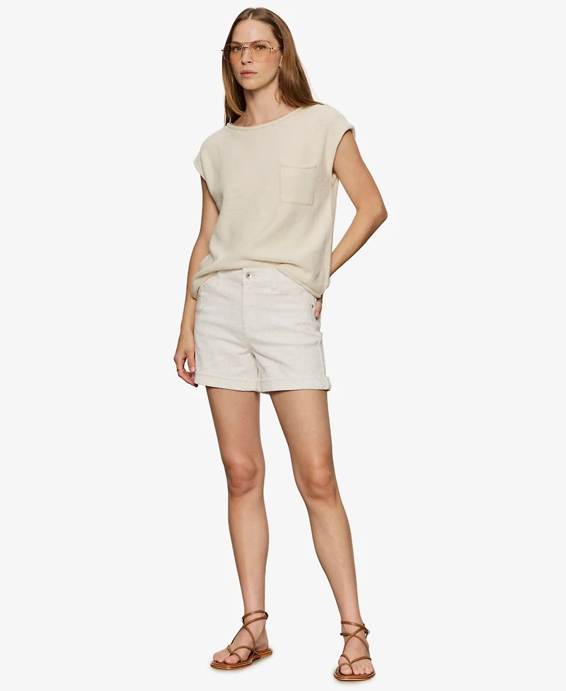 Sanctuary Women's Easy Crew Neck Sweater