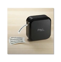 Brother P-Touch Pt-P710BT Cube 5 in. x 2.6 in. x 5 in. 20 mm/s Print Speed Wireless Label Maker