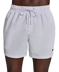 Karl Lagerfeld Paris Men's Logo Patch Volley Shorts