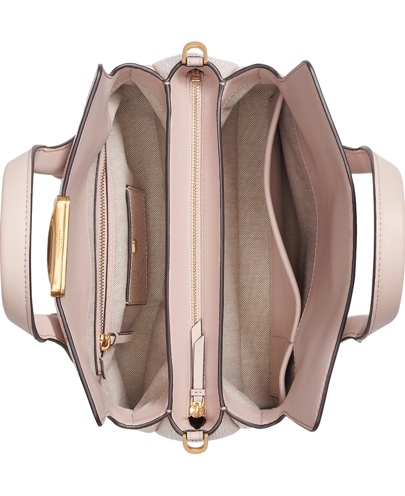 Donna Karan New York Magnetic Medium Amagansett Snake Satchel Bag