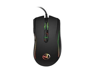 Risokeys Wired Gaming Mouse: 7-Button, Ergonomic for Gaming/Office, Easy-to-Use for Gamers/Professionals