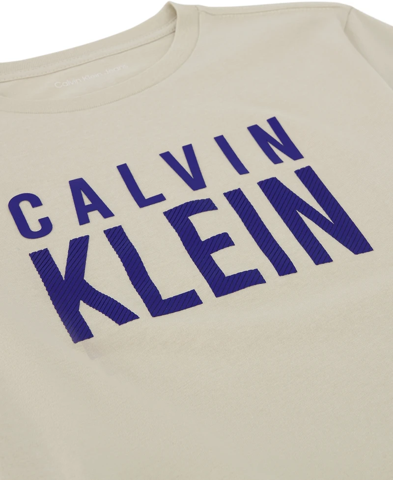Calvin Klein Boys' 8-20 Ck Structure Crewneck T-Shirt