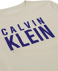 Calvin Klein Boys' 8-20 Ck Structure Crewneck T-Shirt