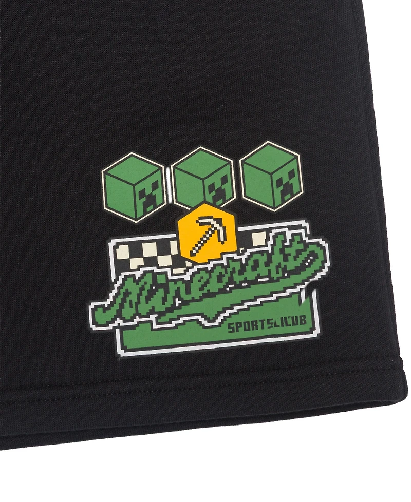 Minecraft Boys' 5-20 Graphic Print Pull-On Shorts