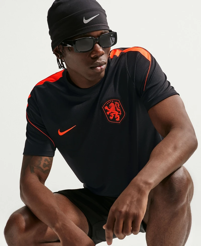 Nike Men's Netherlands Strike Short-Sleeve Crewneck T-Shirt